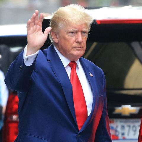 Ex-US-Präsident Donald Trump vergangene Woche in New York City
