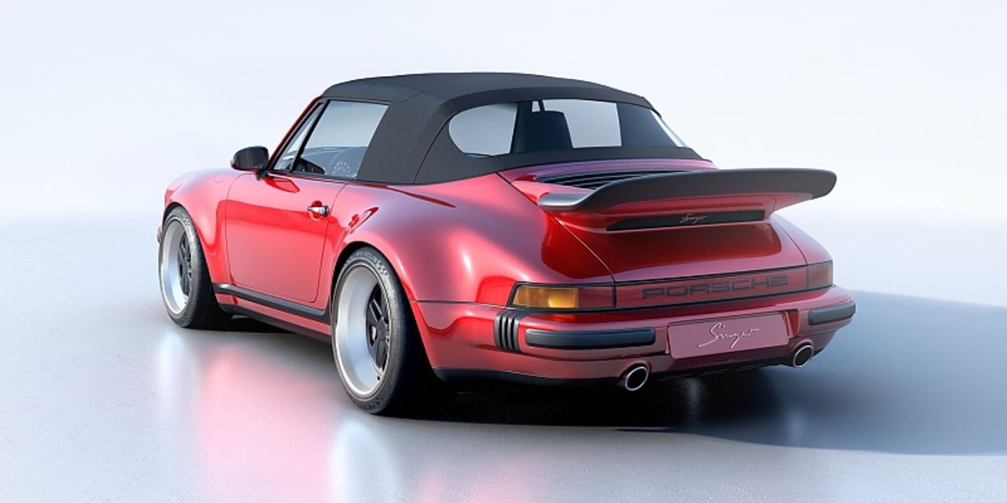 Porsche 911 Cabriolet reimagined by Singer