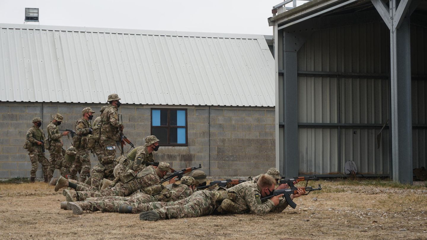 Freiwillige Ukraine Training