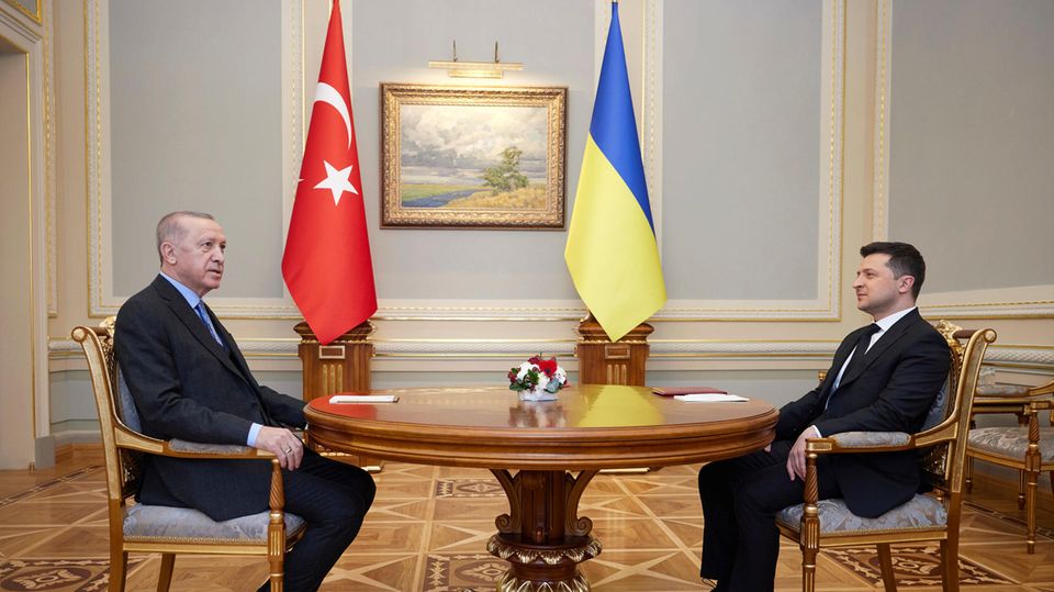 Erdogan trifft sich mit Selenskyj
