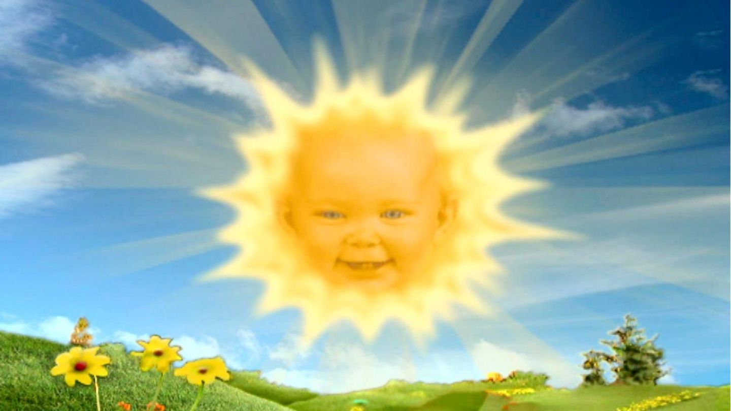 Teletubbie Sonne, Screenshot aus dem Internet