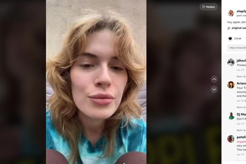 In einem weiteren Clip verarbeitet Paris Campbell die Vorwürfe