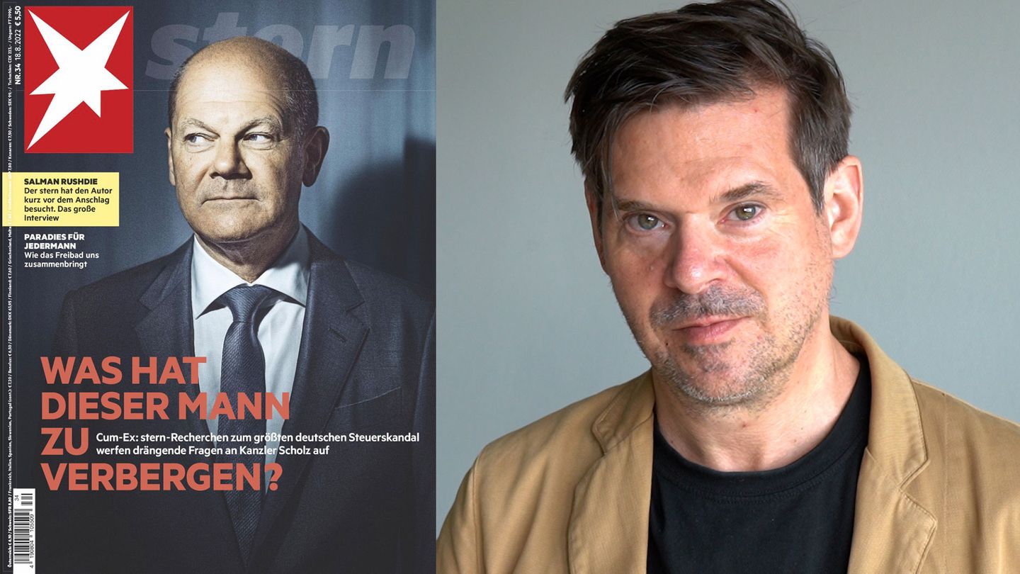 stern editor-in-chief explains the cum-ex research on Olaf Scholz