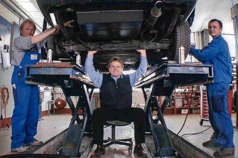 Im Jahr 2008 bekam Paravan den Innovationspreis, die Freude ist groß