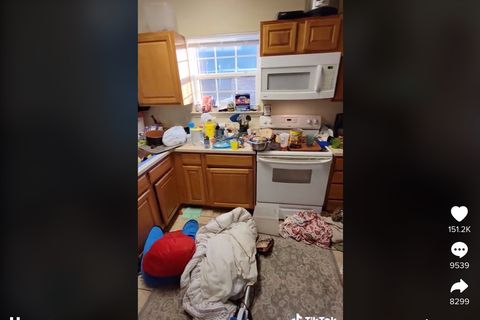TikTok: Mutter postet Bilder von Chaos in ihrem Haus