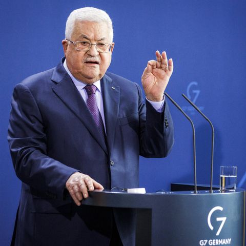 Palestinänserpräsidenten Mahmud Abbas