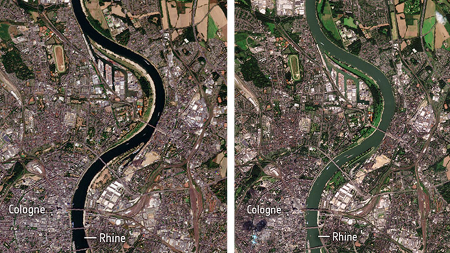 Rhein bei Köln