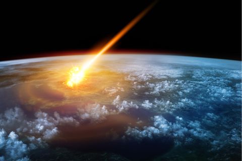 So könnte der Asteroid einst auf die Erde zugerast sein (Symbolbild)