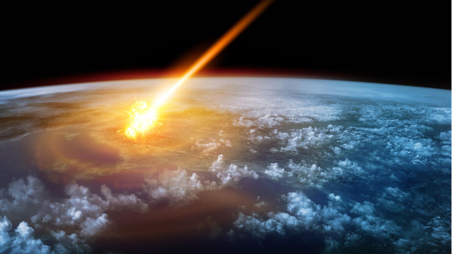 So könnte der Asteroid einst auf die Erde zugerast sein (Symbolbild)