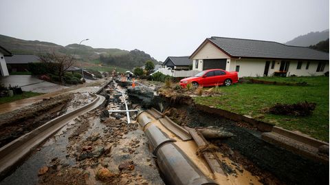 Neuseeland: Sintflutartiger Regen sorgt für Überschwemmungen und Erdrutsche