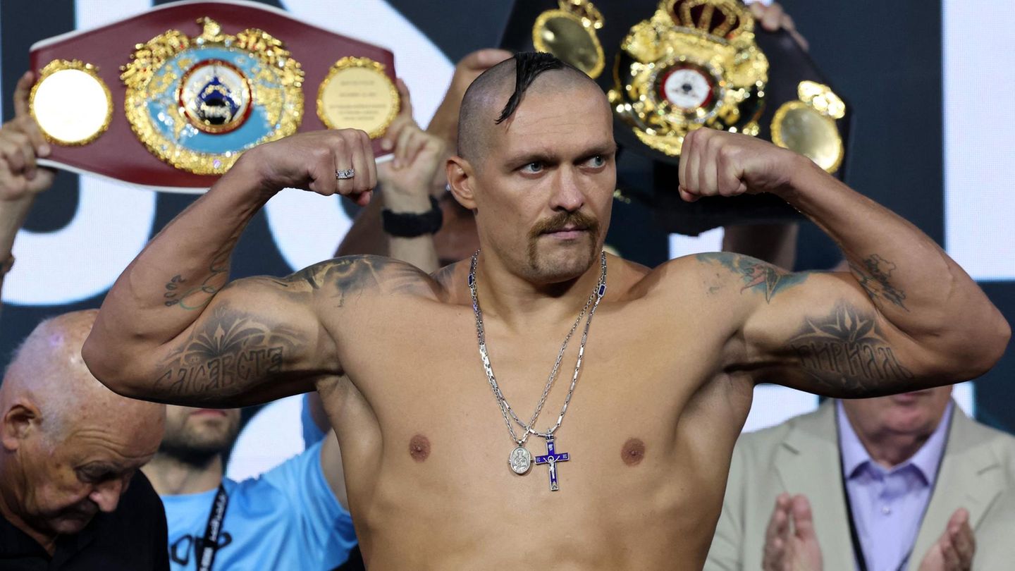 Jeden Tag zu Beginn des Krieges gebetet: Boxweltmeister Oleksandr Usyk 