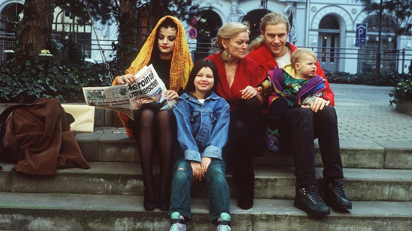 Eva-Maria Hagen und Familie