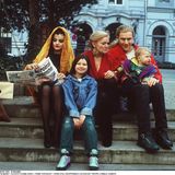 Eva-Maria Hagen und Familie