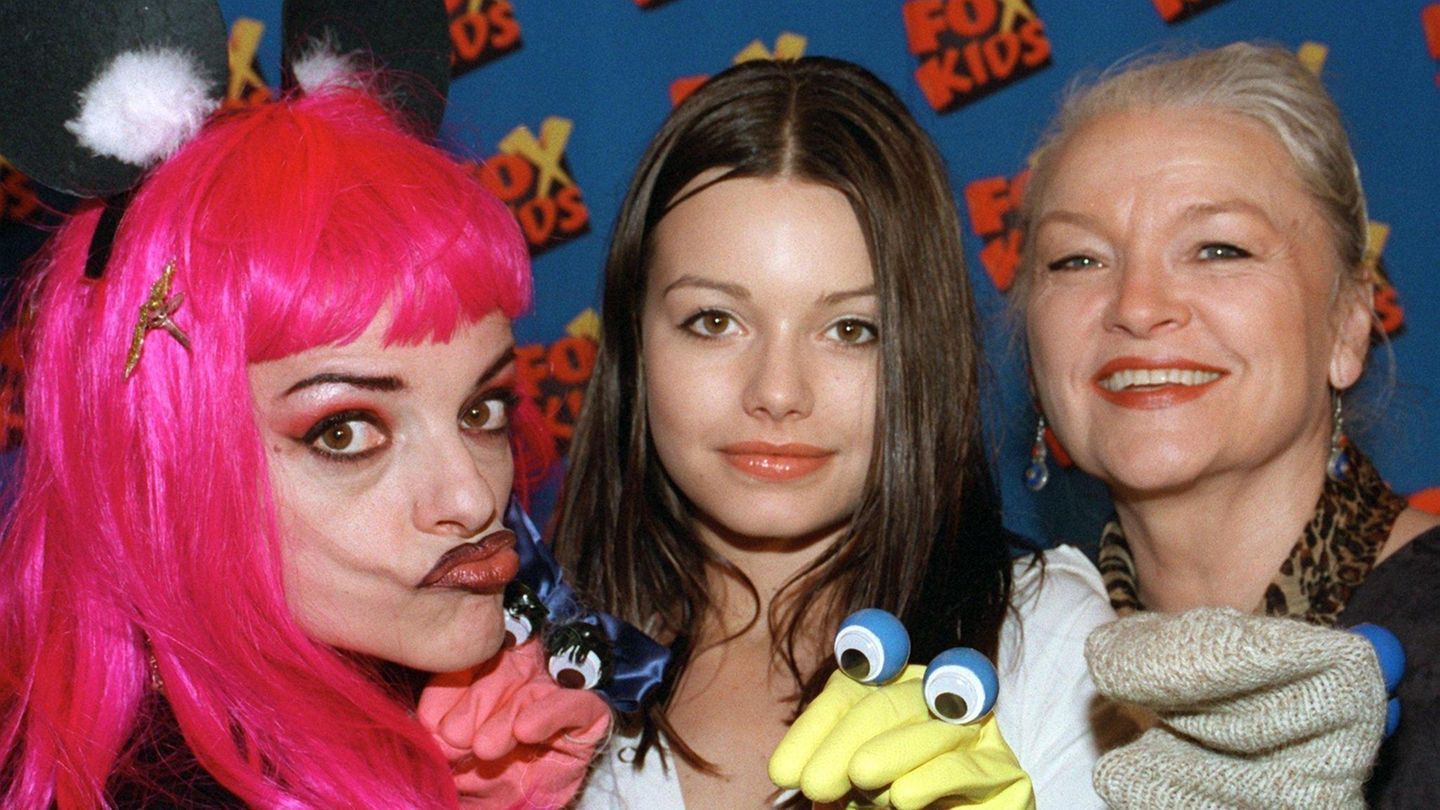 Nina, Cosma Shiva und Eva-Maria Hagen