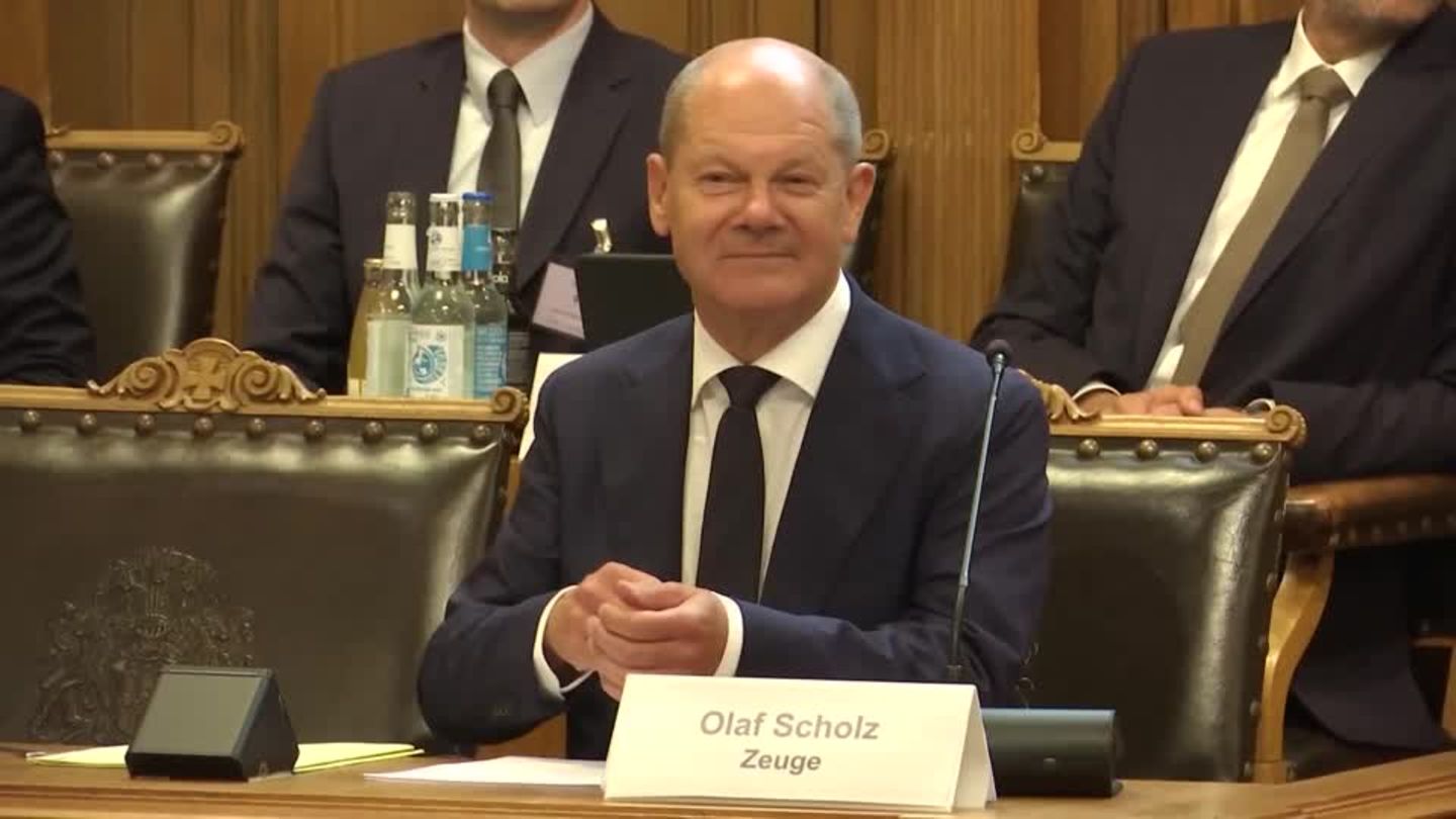 Cum-Ex affair: Olaf Scholz testifies in the investigative committee