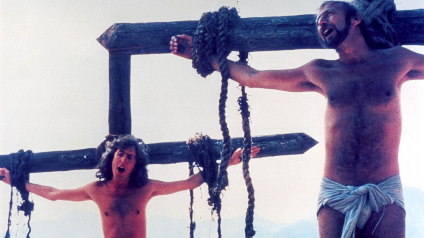 "Always Look on the Bright Side of Life" (Monty Python) in "Das Leben des Brian" Leben des Brian, Always look on the bright side of life