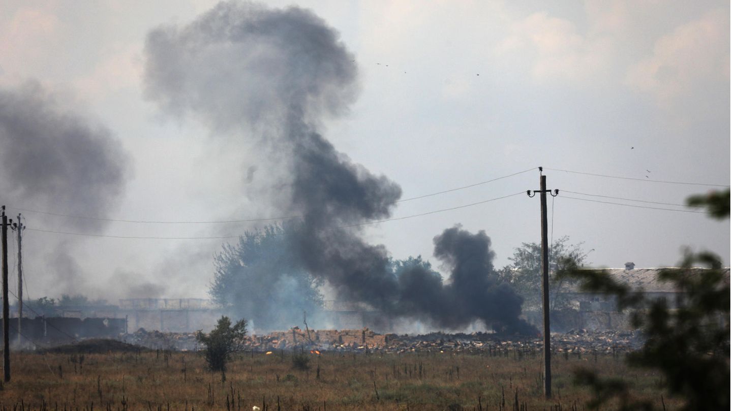 Erneut Explosionen auf der Krim