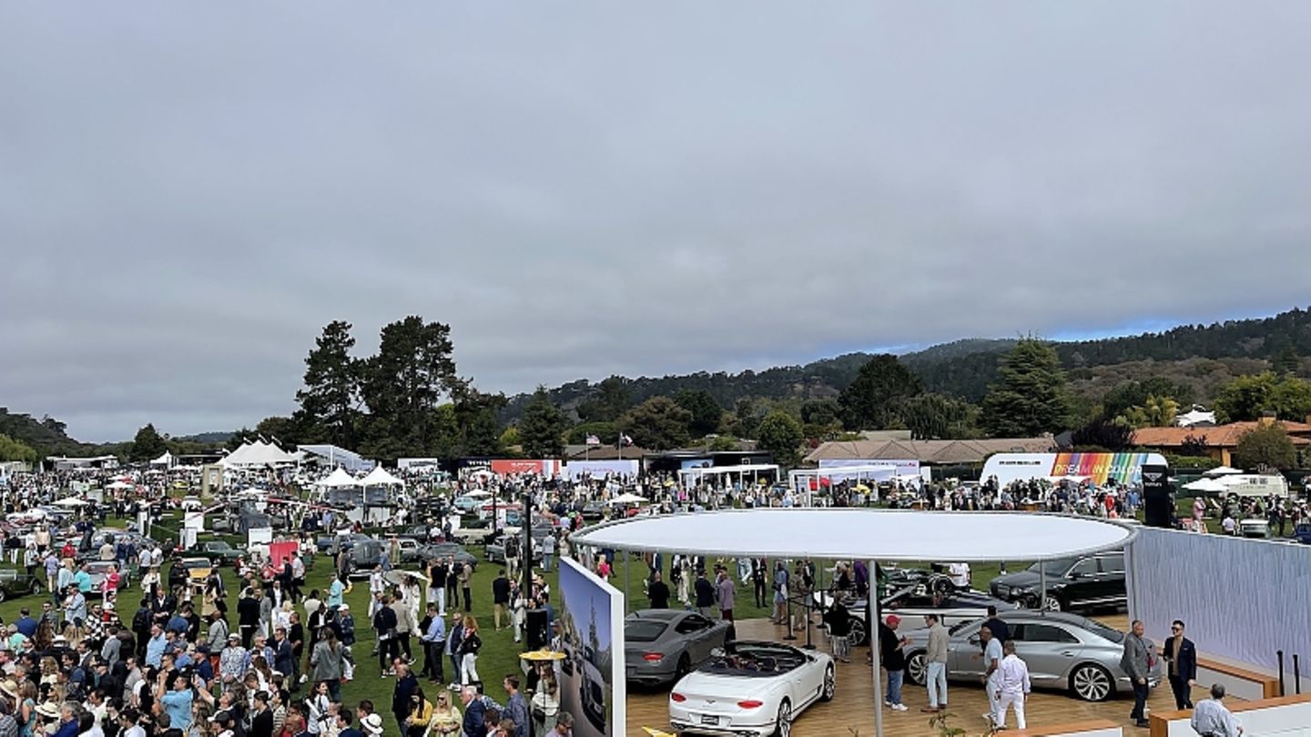 Fascination: Innovations at the Monterey Car Week 2022: Everything is so colorful here
