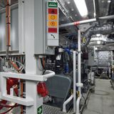 Maschinenraum der Arosa Sena