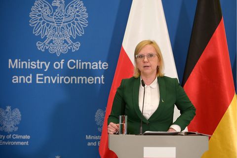Anna Moskwa, Ministerin für Klima und Umwelt von Polen