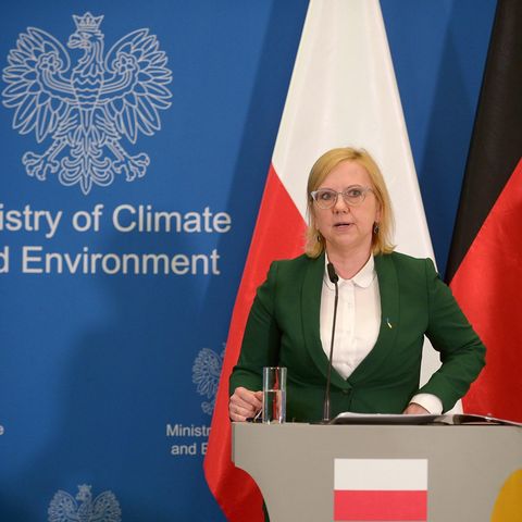Anna Moskwa, Ministerin für Klima und Umwelt von Polen