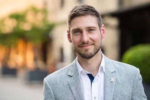 Der ehemalige deutsche Säbelfechter Maximilian Hartung