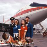 Werbefoto von Air Canada Boieng 747