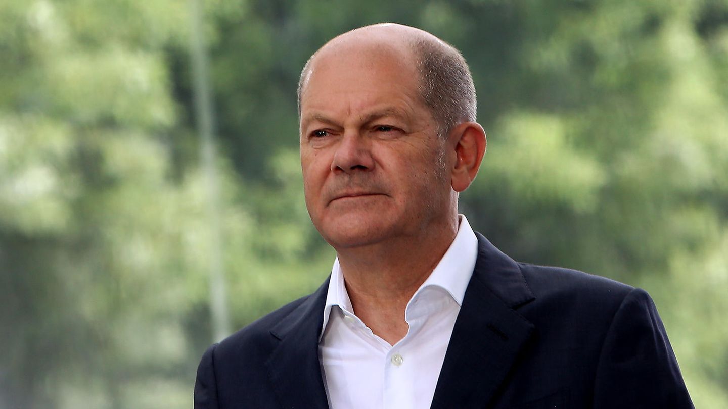 Bundeskanzler Olaf Scholz (SPD)