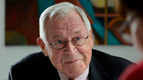 Der ehemalige Chefredakteur und Herausgeber der "Zeit", Theo Sommer, wurde 92 Jahre alt