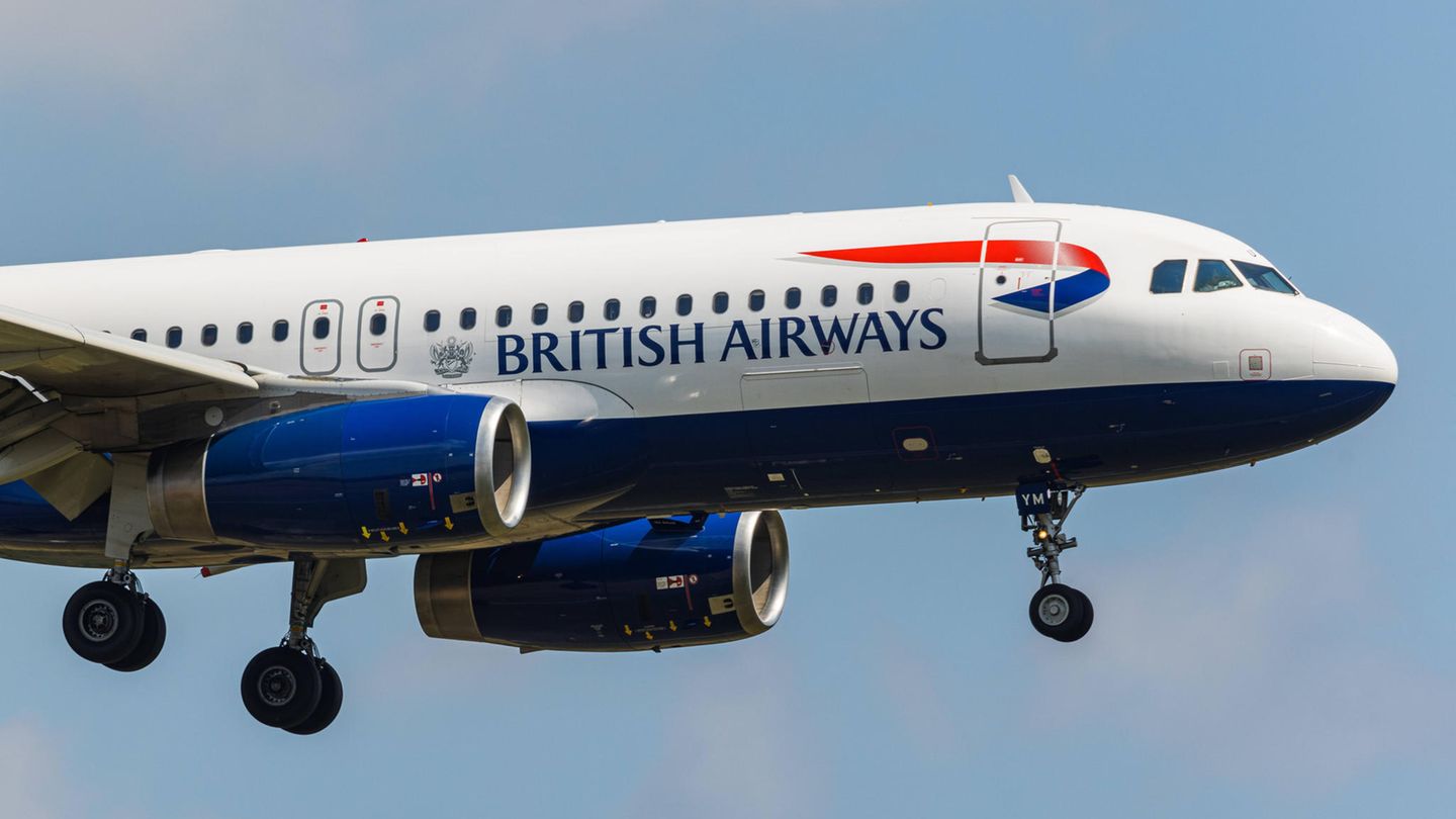 A320 von British Airways