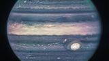 James Webb Jupiter in dreifachem Infrarot