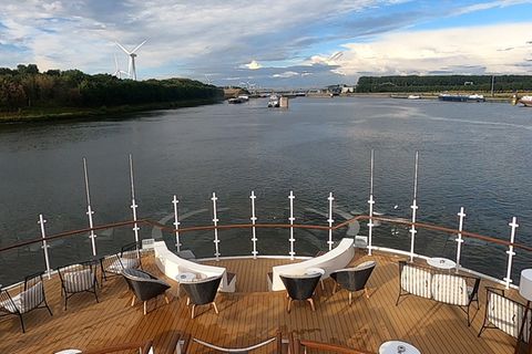 Flusskreuzfahrt: Von Antwerpen in den Schelde-Rhein-Kanal