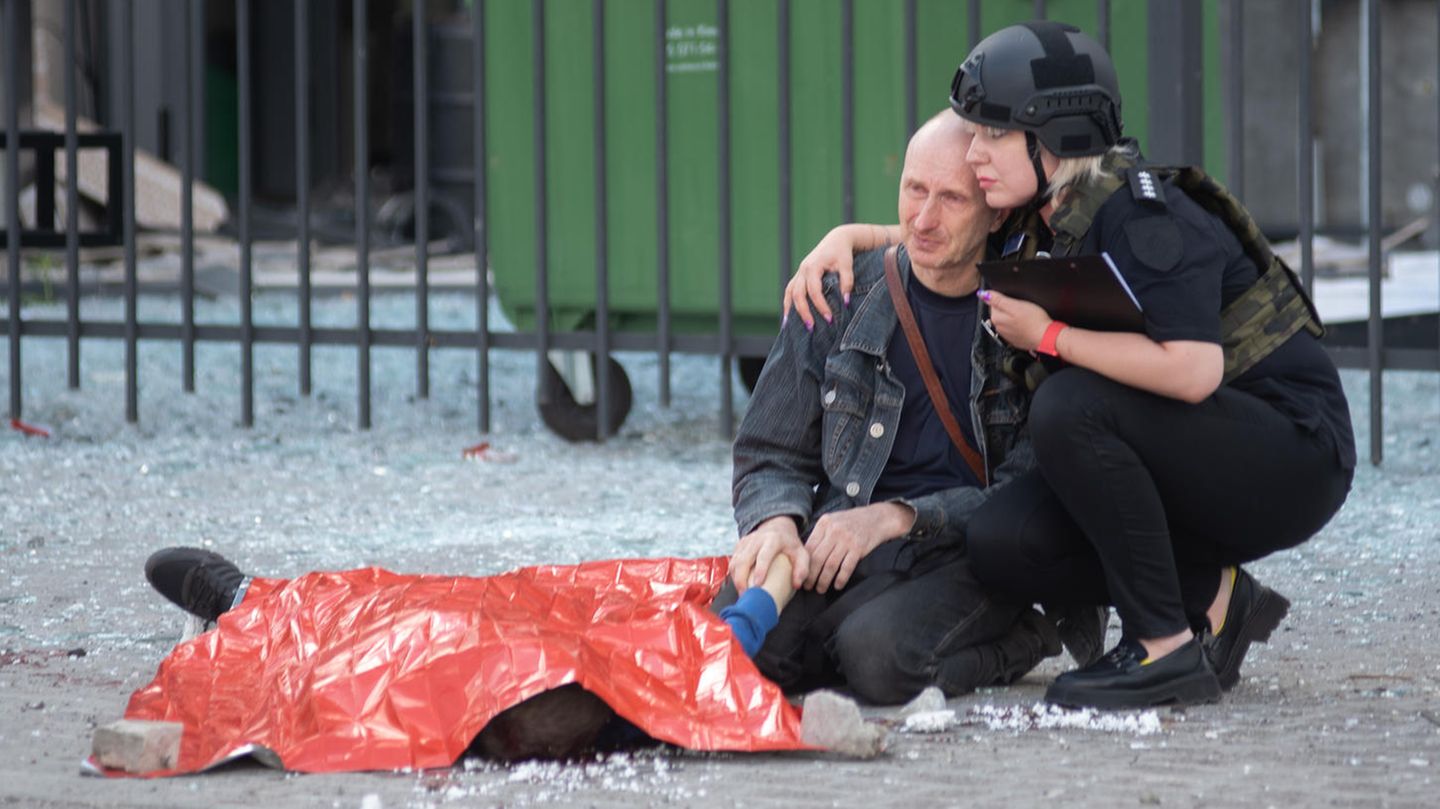 Ukraine: Pictures from a year of war – shocking and infinitely sad