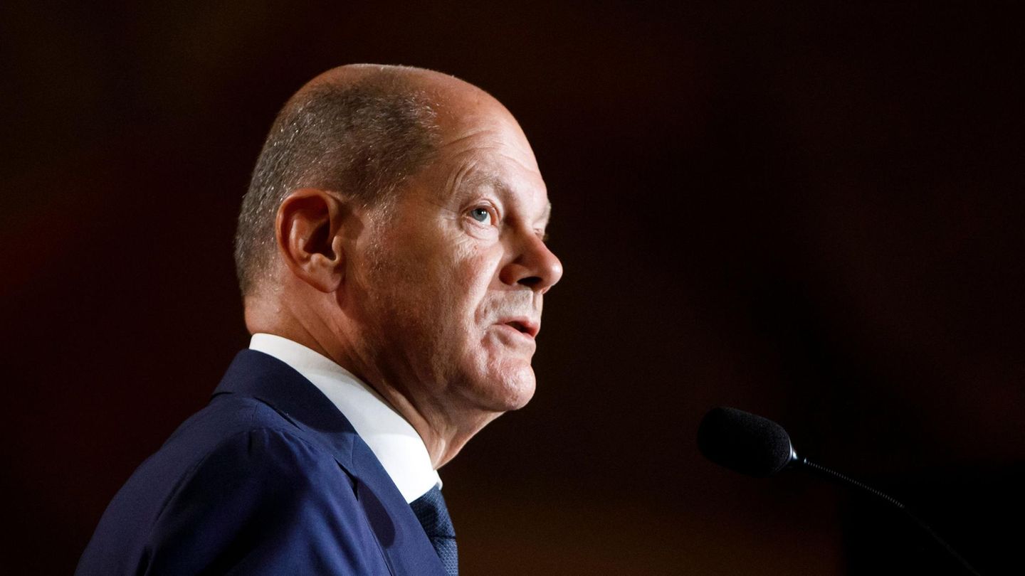 Bundeskanzler Olaf Scholz (SPD)