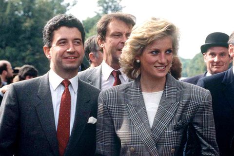 Patrick Jephson und Prinzessin Diana beim Burghley Horse Trials Championship