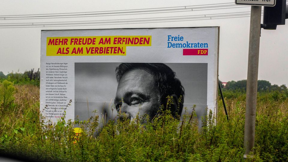 Christian Lindner FDP Fake Plakate