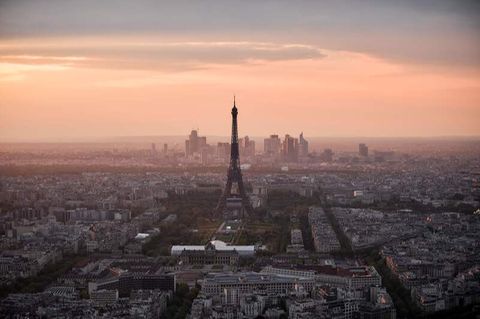 Paris bei Sonnenuntergang