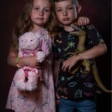 Zwillinge Marta und Mark, 5 Jahre