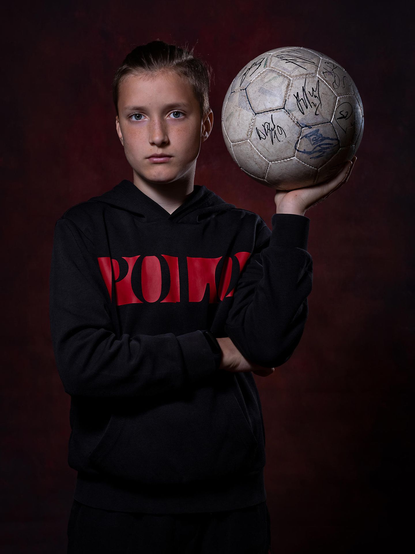 Mykhailo, 13 Jahre Mykhailo, 13 Jahre