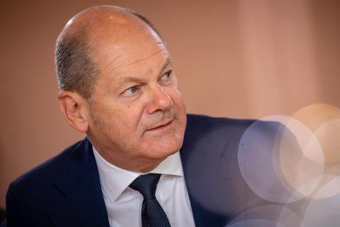 Berlin: Bundeskanzler Olaf Scholz (SPD)