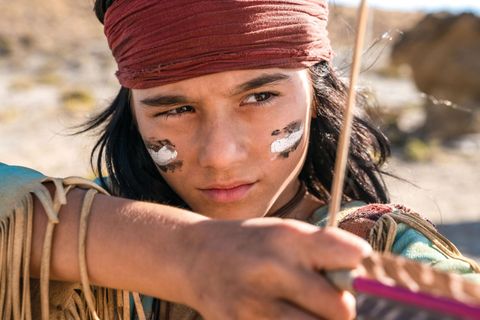 Filmstill aus dem Kinofilm "Der junge Häuptling Winnetou"