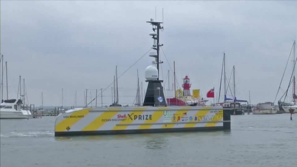 Video: Unbemanntes Forschungsschiff untersucht Vulkan Video: Unbemanntes Forschungsschiff untersucht Vulkan
