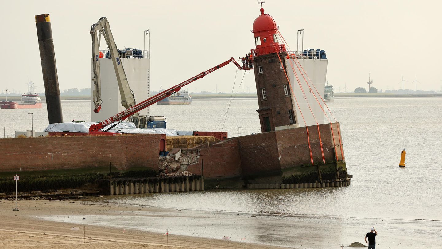 Molenturm Bremerhaven gesichert