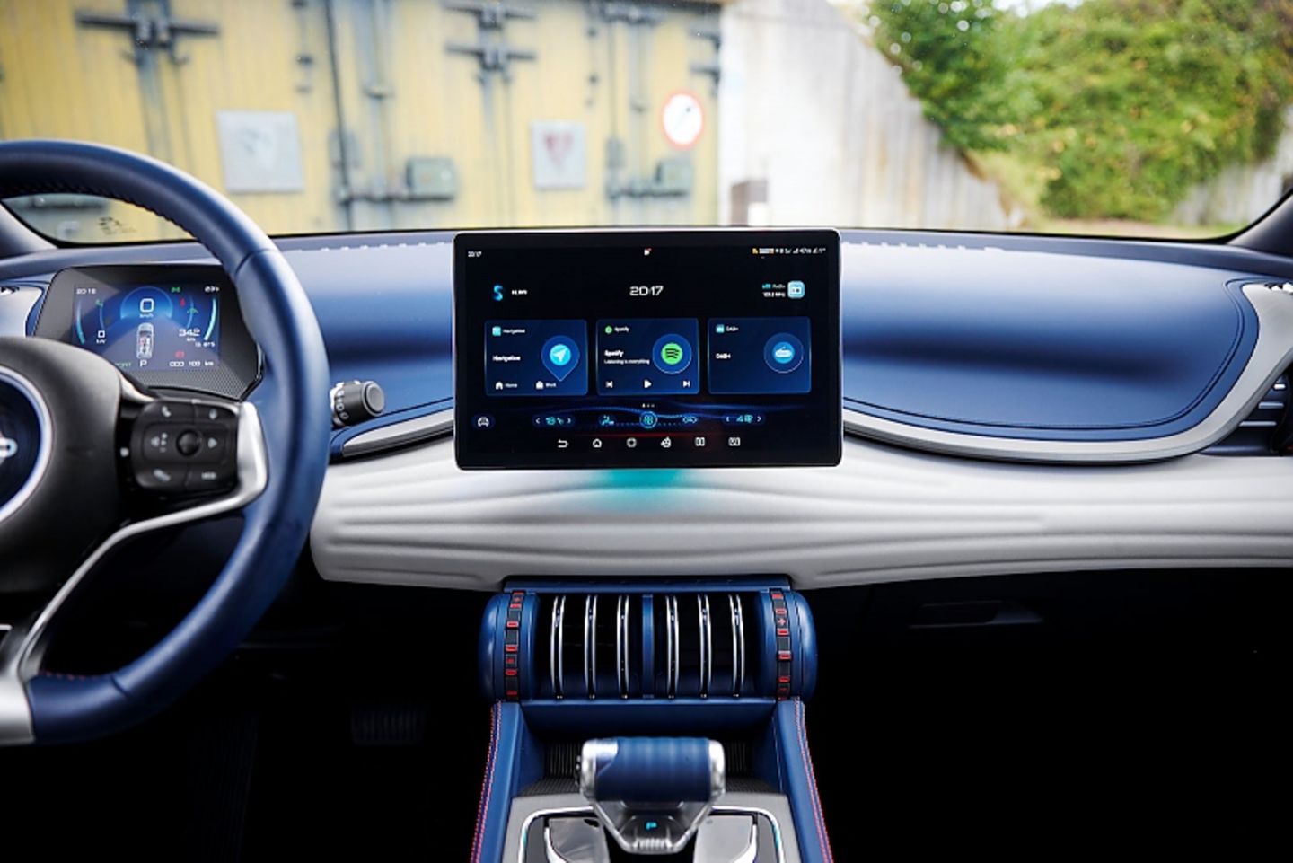 Das zentrale Display im BYD ATTO 3 ist drehbar