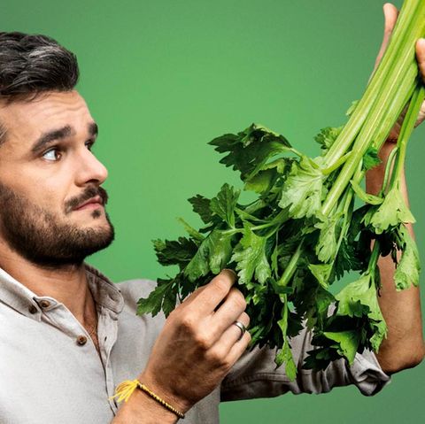 Moritz Herrmann und der Sellerie: ein Selbstversuch als Vegetarier