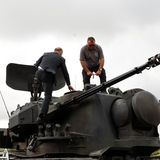 Scholz klettert auf Gepard