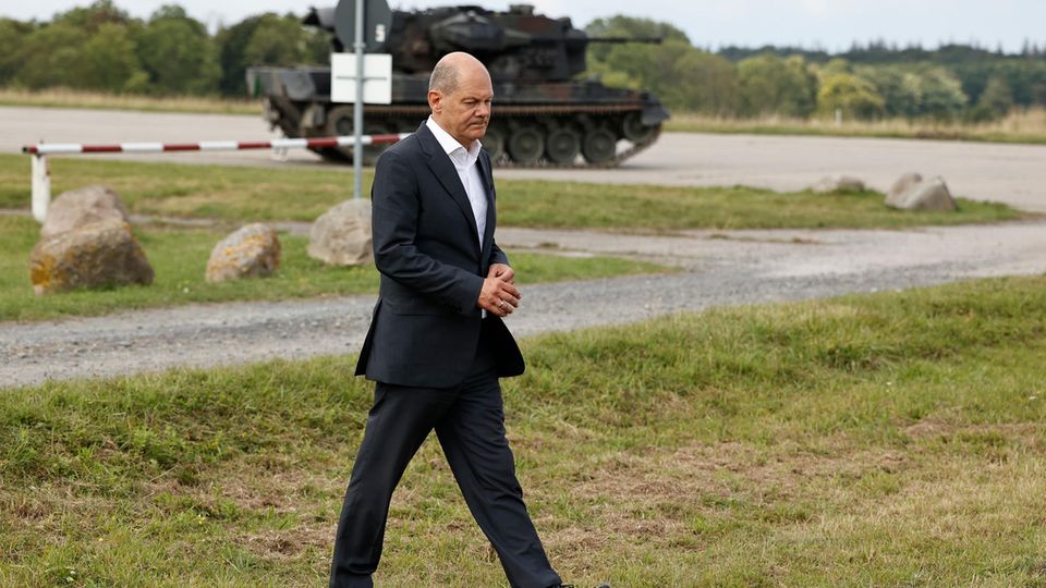 Olaf Scholz Gepard