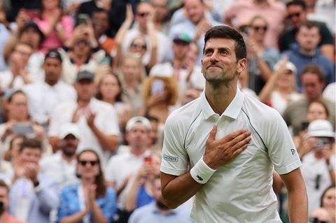 Novak Djokovic: In Wimbledon triumphierte er in diesem Jahr
