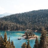 Laaxer Bergwald, Schweiz  In der Schweiz mangelt es nicht an traumhafte Bergen und Seen, die sich in unberührte Bergwälder betten. Ein besonders schönes Fleckchen ist der Laaxer Bergwald. Das beliebte Skigebiet hat auch abseits der Wintersaison einiges zu bieten. Etwa Ausflüge zum Baumwipfelpfad – der ist mit 1,6 Kilometern einer der längsten seiner Art weltweit