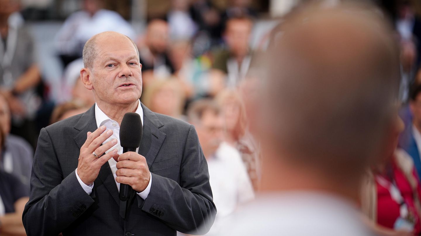 Olaf Scholz in civil dialogue: “I’ve never smoked weed”